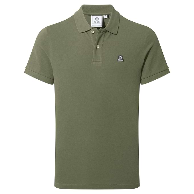 Braunton Mens 100% Cotton Pique Polo Shirt - Forage Green