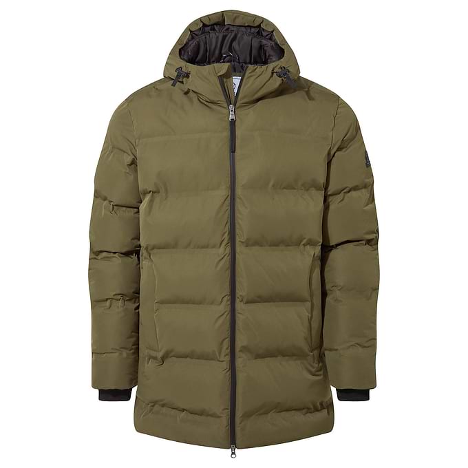 Brinkley Mens Parka - Khaki