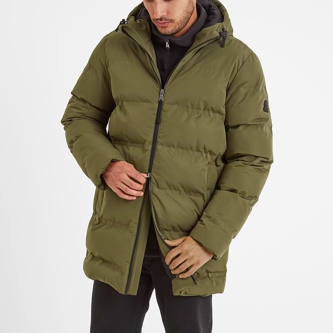 Brinkley Mens Parka - Khaki
