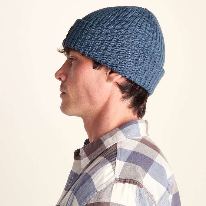 Burke Knit Hat - Smokey Blue
