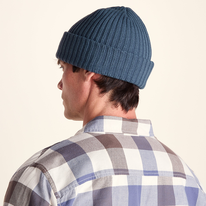 Burke Knit Hat - Smokey Blue
