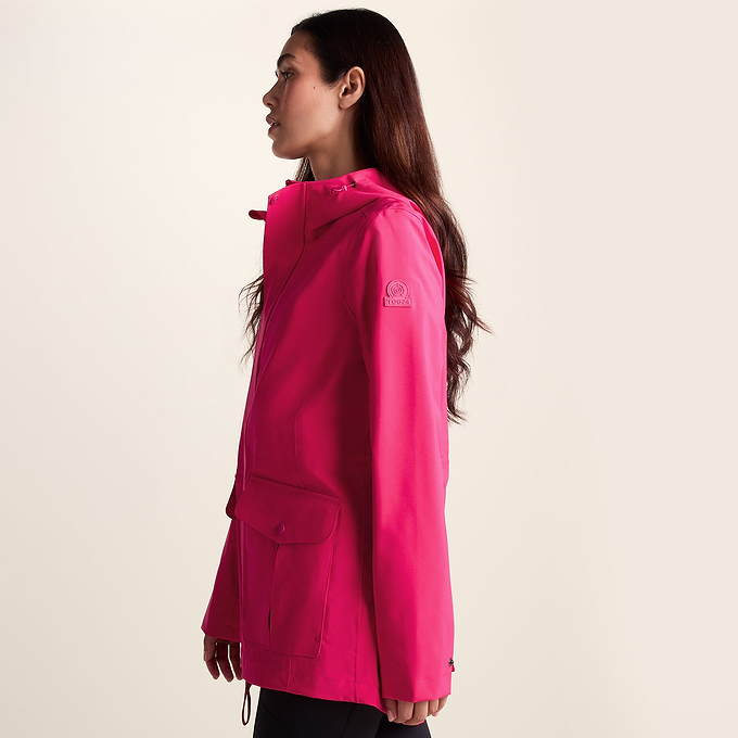 Burradon Womens Waterproof Jacket - Magenta Pink