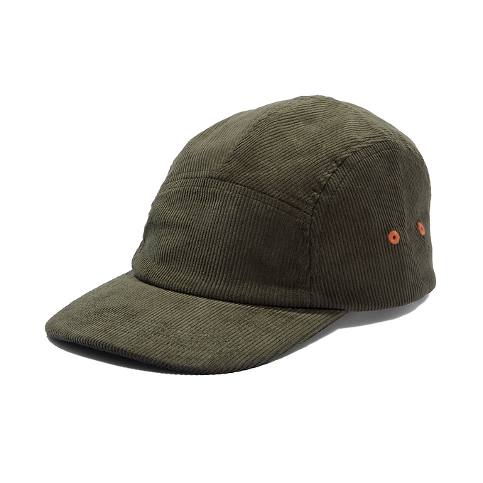 Calderwood Corduroy Cap - Leaf Green