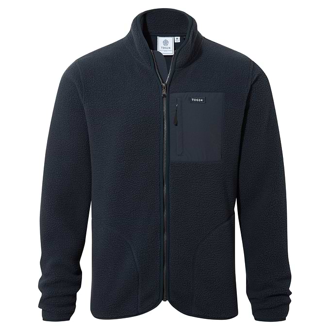 Cameron Mens Sherpa Fleece - Dark Indigo
