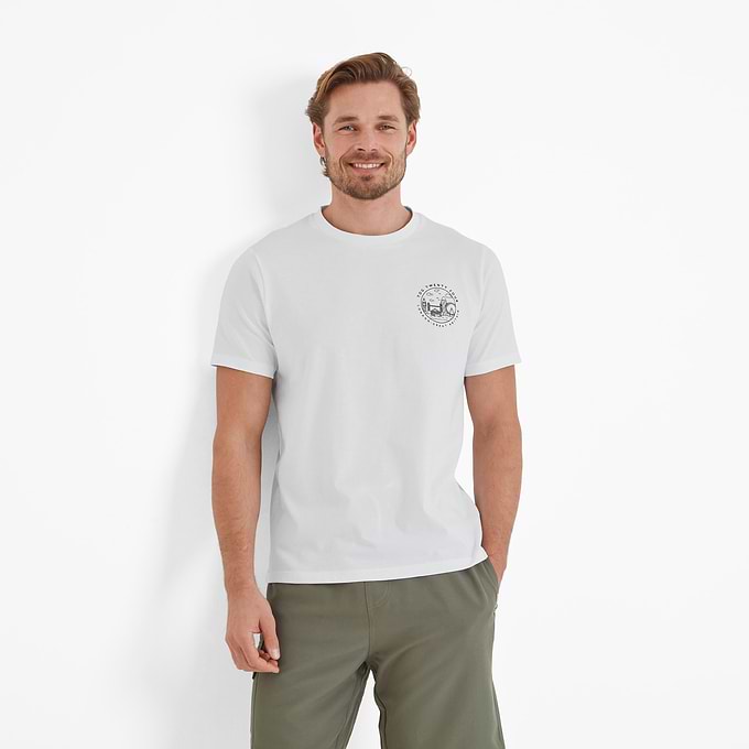 Capital Mens T-Shirt - Optic White