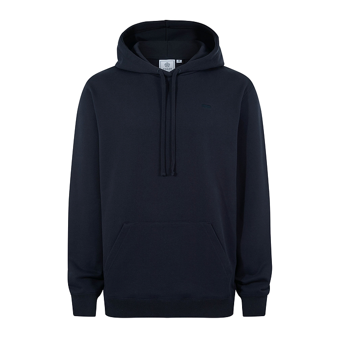 Carlton Mens Oversized Heavyweight 100% Cotton Hoody - Deepest Blue