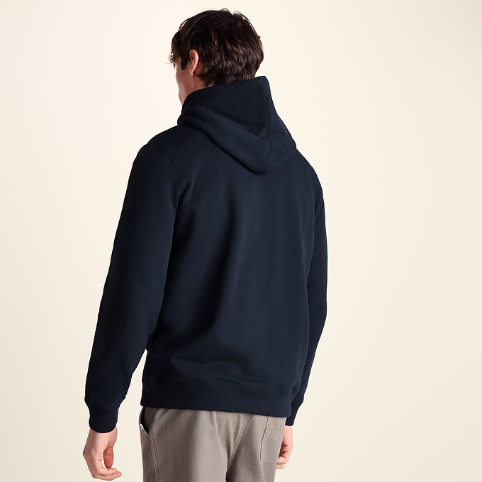 Carlton Mens Oversized Heavyweight 100% Cotton Hoody - Deepest Blue