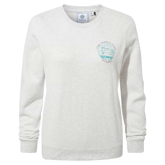 Castle Womens Supersoft Sweatshirt - Ice Grey Marl