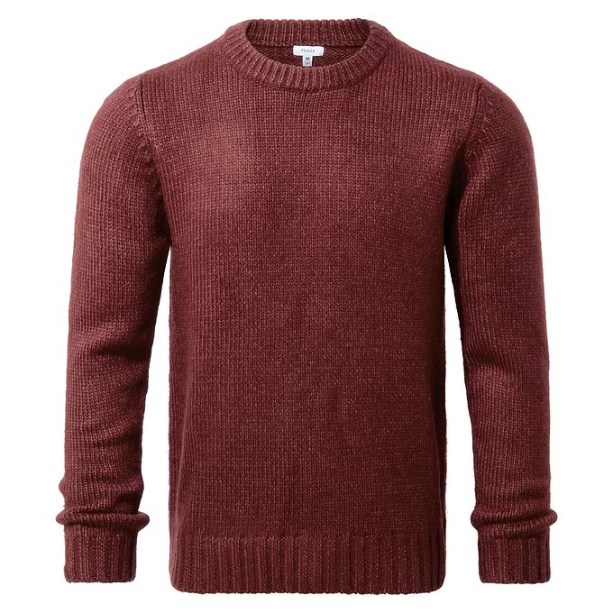 Cicero Mens Knitted Jumper - Port Marl