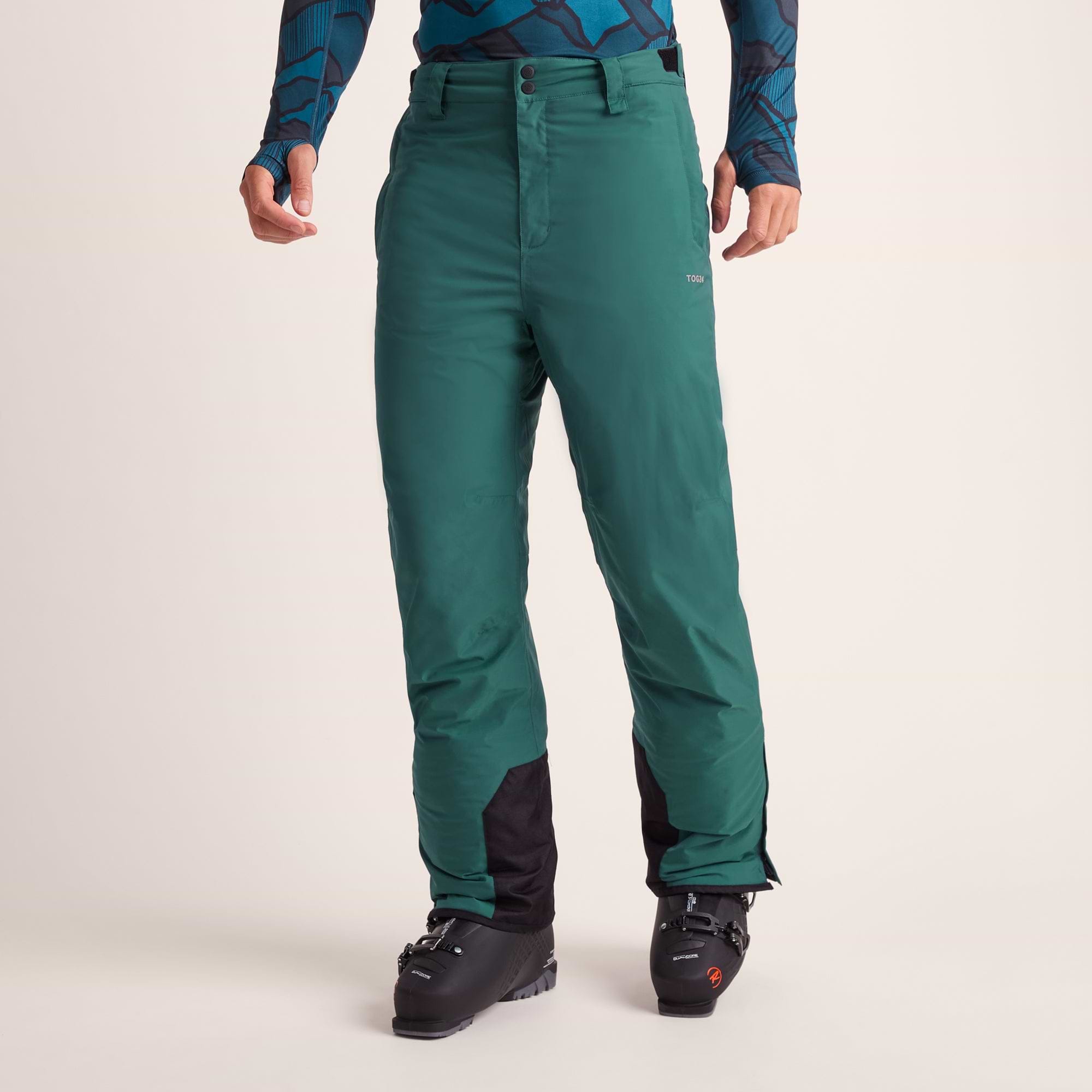 Clusaz Mens Waterproof Insulated Salopettes - Dark Turquoise – TOG24