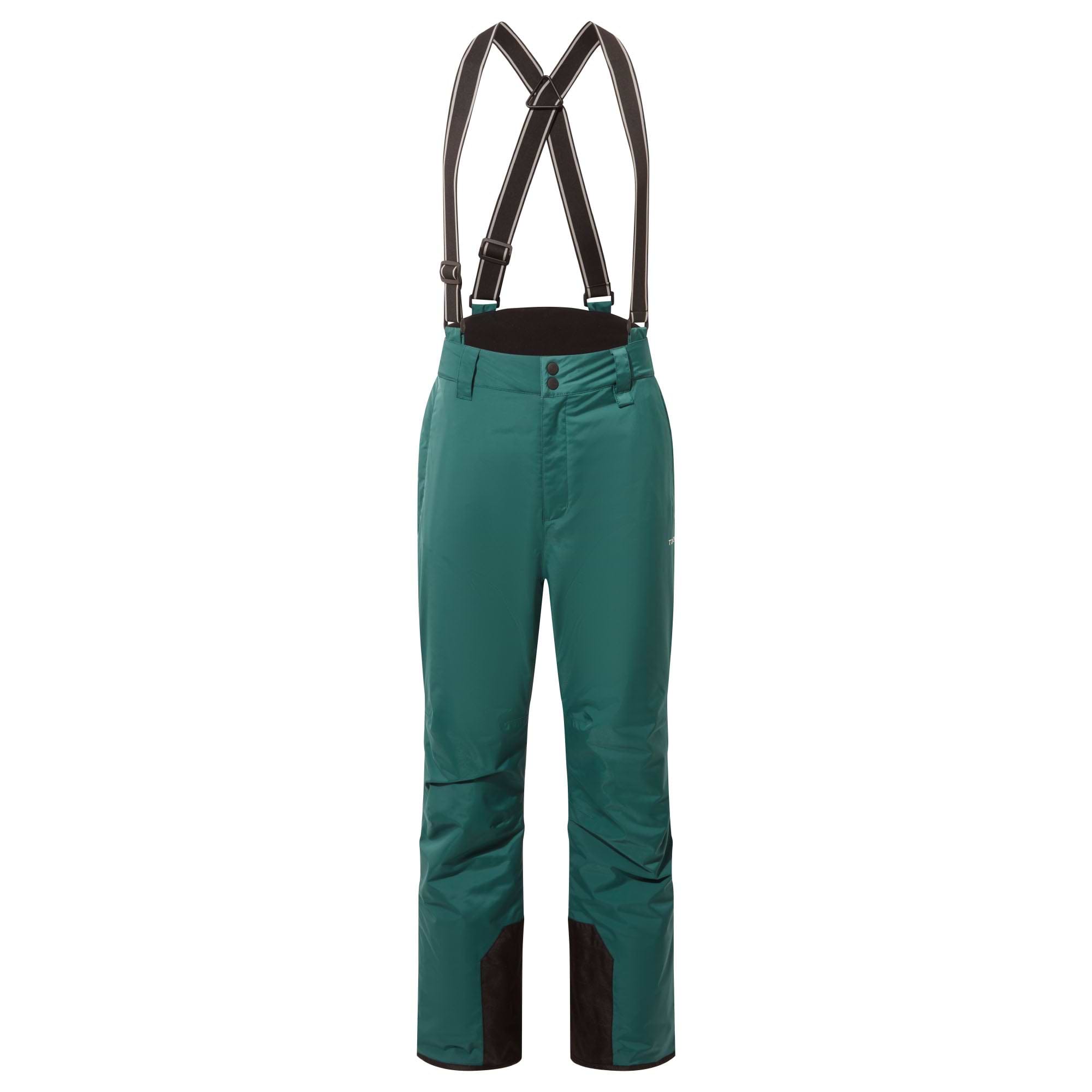Clusaz Mens Waterproof Insulated Salopettes - Dark Turquoise – TOG24