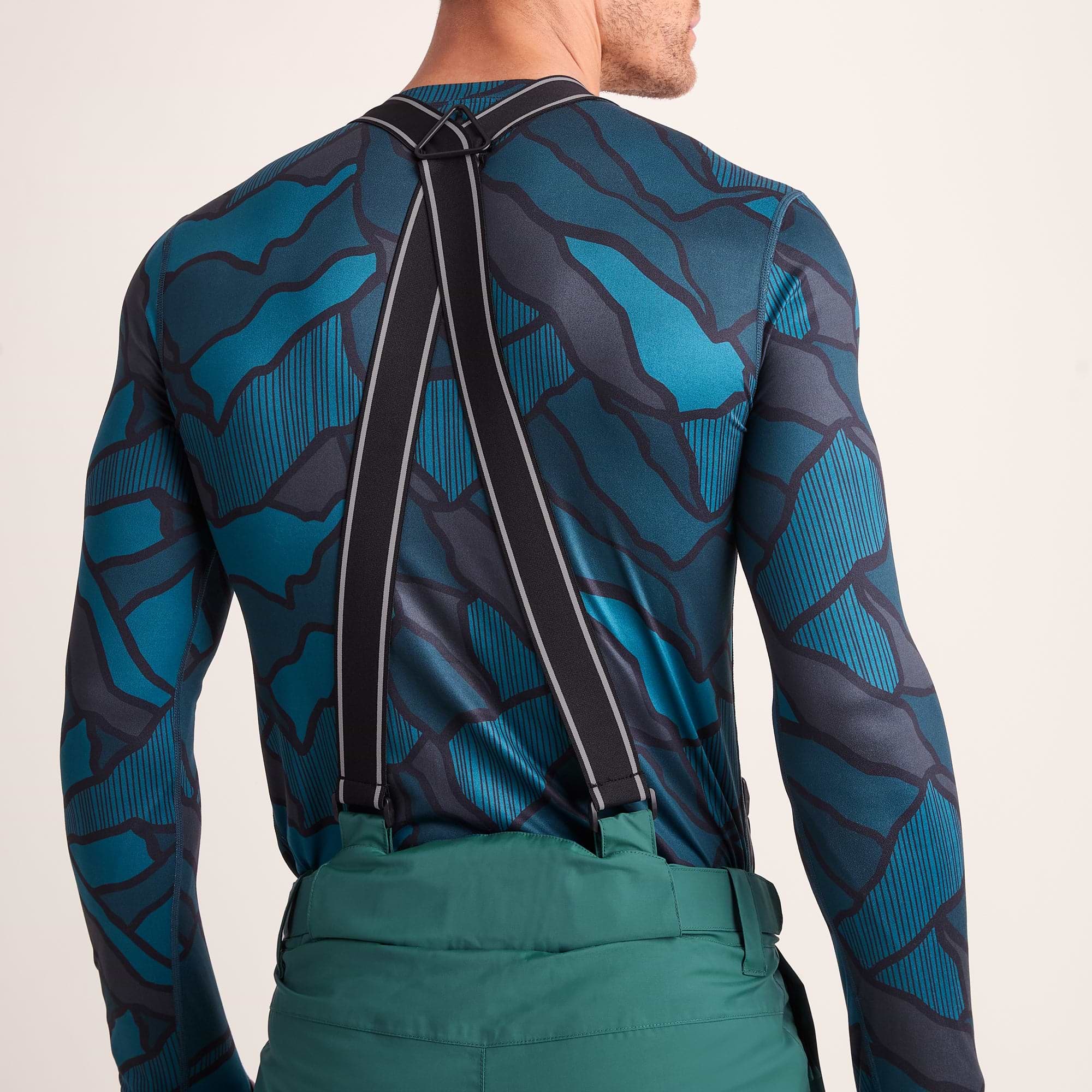 【SALE】 CYAN tokyo Over tuck salopettes Clusaz Mens Waterproof Insulated Salopettes - Dark Turquoise – TOG24