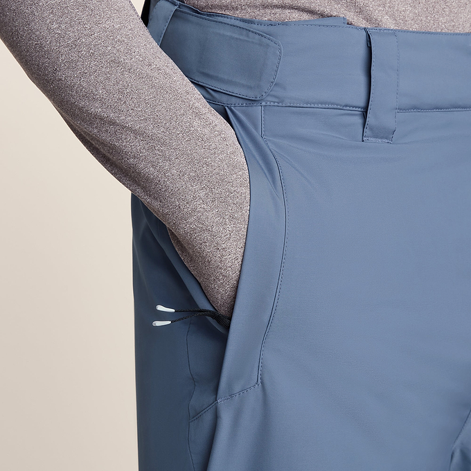 Clusaz Mens Waterproof Insulated Salopettes - Smokey Blue