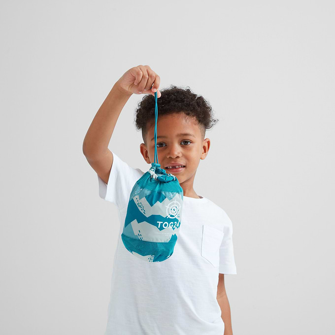 Copley Kids Waterproof Jacket - Mosaic Blue Mountain Print