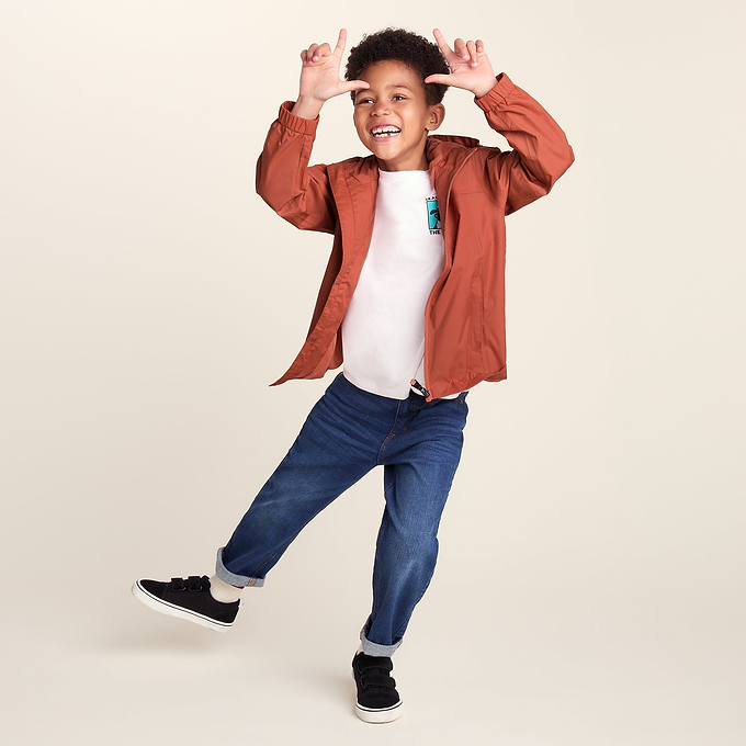 Copley Kids Waterproof Jacket - Canyon Orange