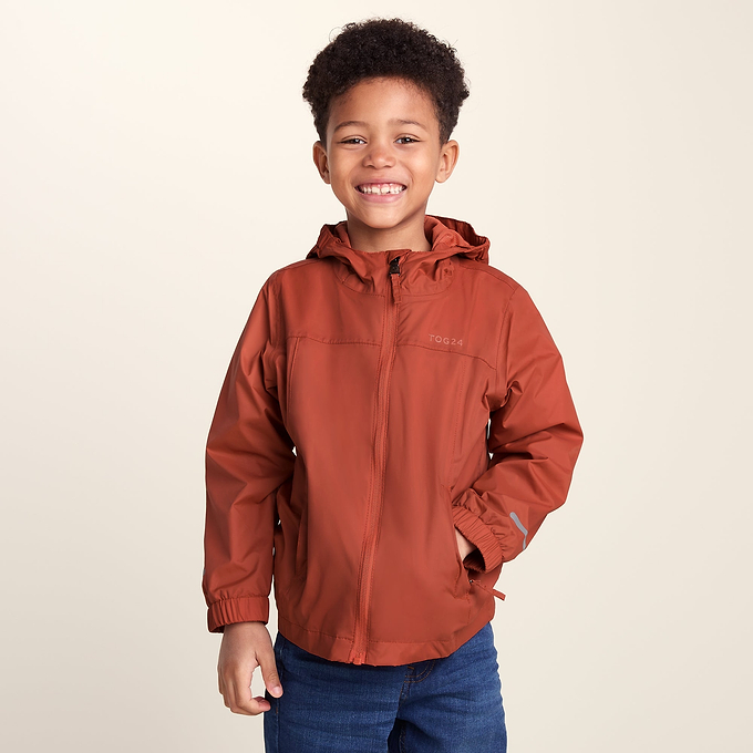 Copley Kids Waterproof Jacket - Canyon Orange