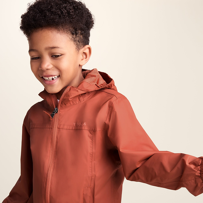 Copley Kids Waterproof Jacket - Canyon Orange