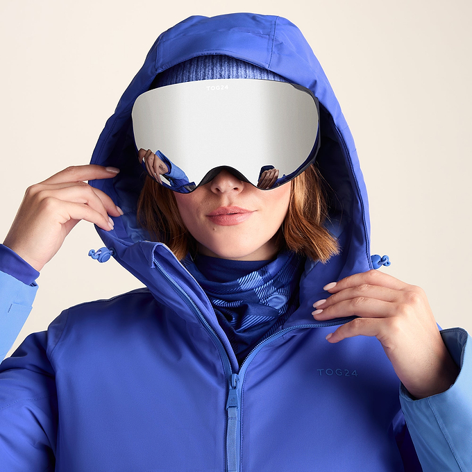 Corvara Womens Waterproof Insulated Ski Jacket - Cobalt Blue