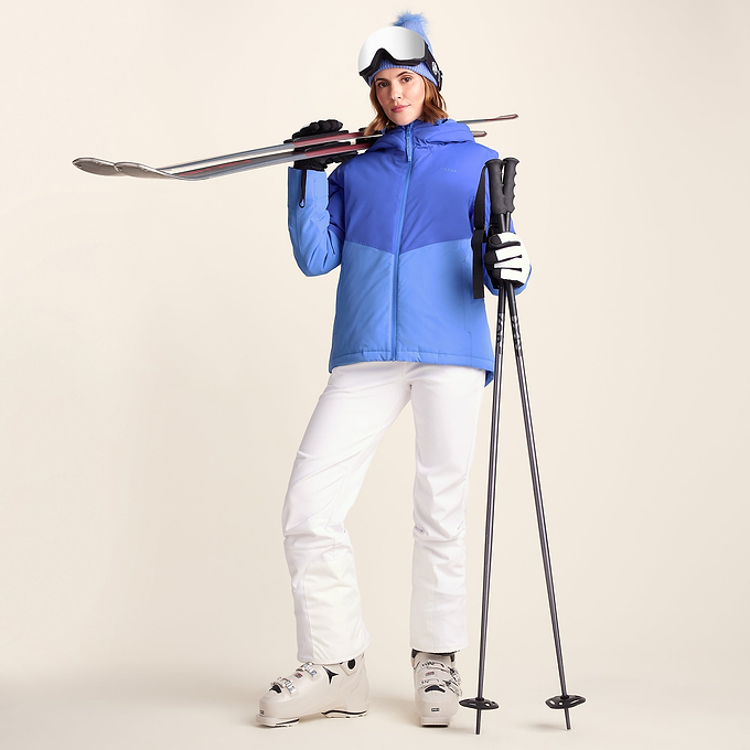Corvara Womens Waterproof Insulated Ski Jacket - Cobalt Blue