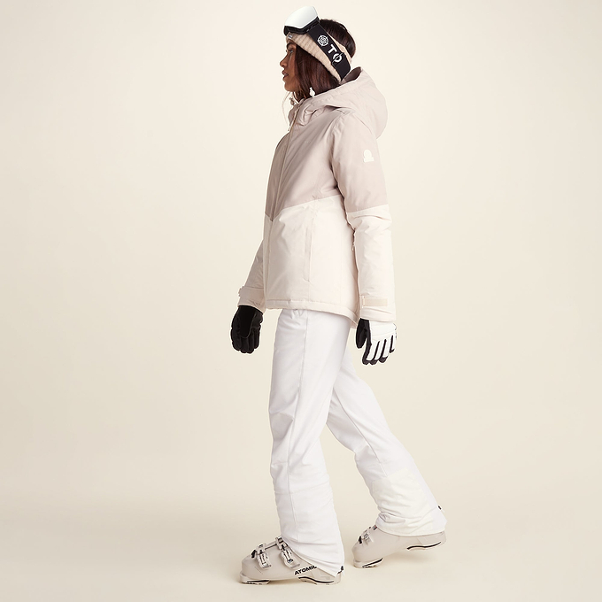 Corvara Womens Waterproof Insulated Ski Jacket - Simply Taupe