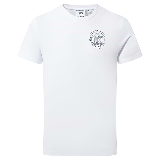 Country Mens T-Shirt - Optic White
