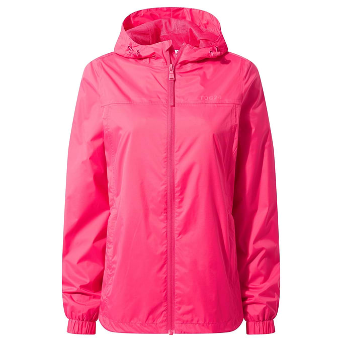 Craven Womens Waterproof Packaway Jacket - Magenta Pink