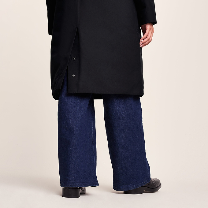 Dalton Womens Longline Waterproof Insulated Coat - Black