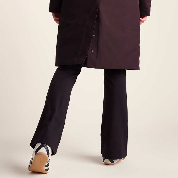 Dalton Womens Longline Waterproof Insulated Coat - Huckleberry