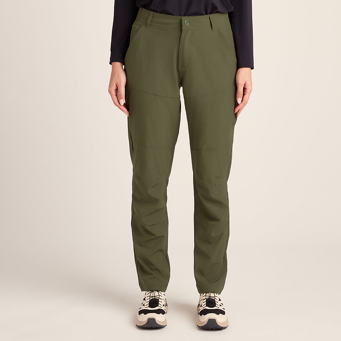 Denver Womens Walking Trousers Long - Khaki