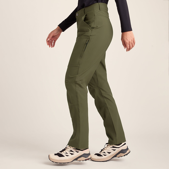 Denver Womens Walking Trousers Short - Khaki