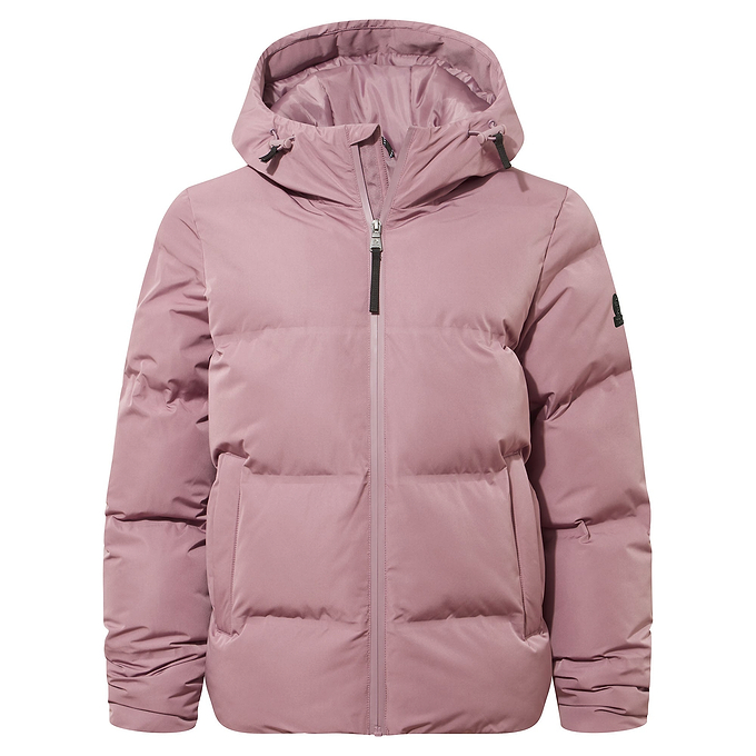Dina Womens Shower Resistant Insulated Jacket - Mauve