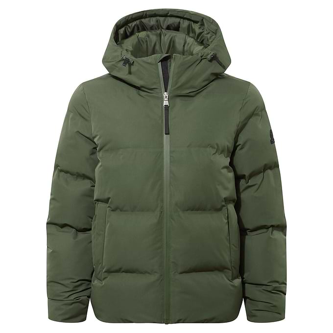 Dina Womens Shower Resistant Insulated Jacket - Dark Green
