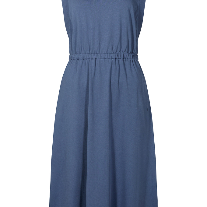 Ebony Womens Supersoft Dress - Smokey Blue