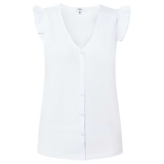 Eleanor Womens T-Shirt - Optic White