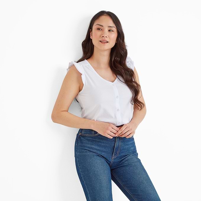 Eleanor Womens T-Shirt - Optic White