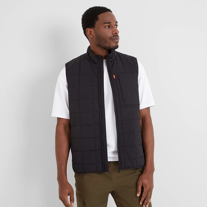 Elliot Mens Insulated Gilet - Black