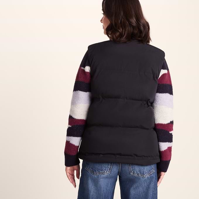 Elyna Womens Shower Resistant Insulated Gilet - Black