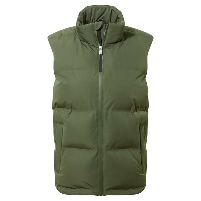 Elyna Womens Shower Resistant Insulated Gilet - Dark Green