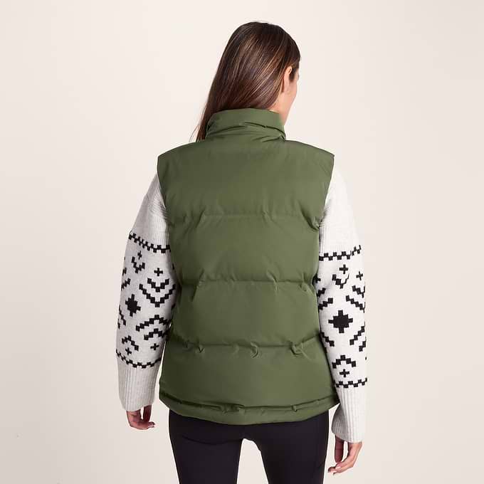 Elyna Womens Shower Resistant Insulated Gilet - Dark Green