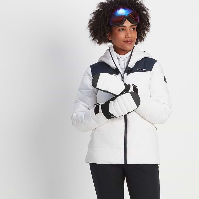 Escapade Ski Mitts - Optic White