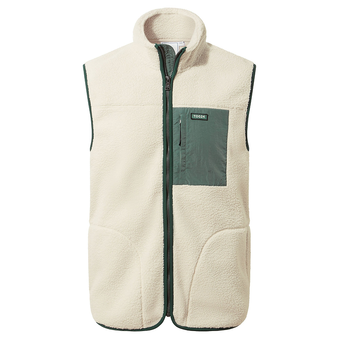 Evan Mens Sherpa Gilet - Warm Cloud
