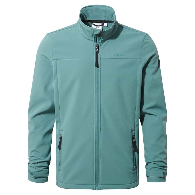 Feizor Mens Shower Resistant Softshell Jacket - Hydro Blue
