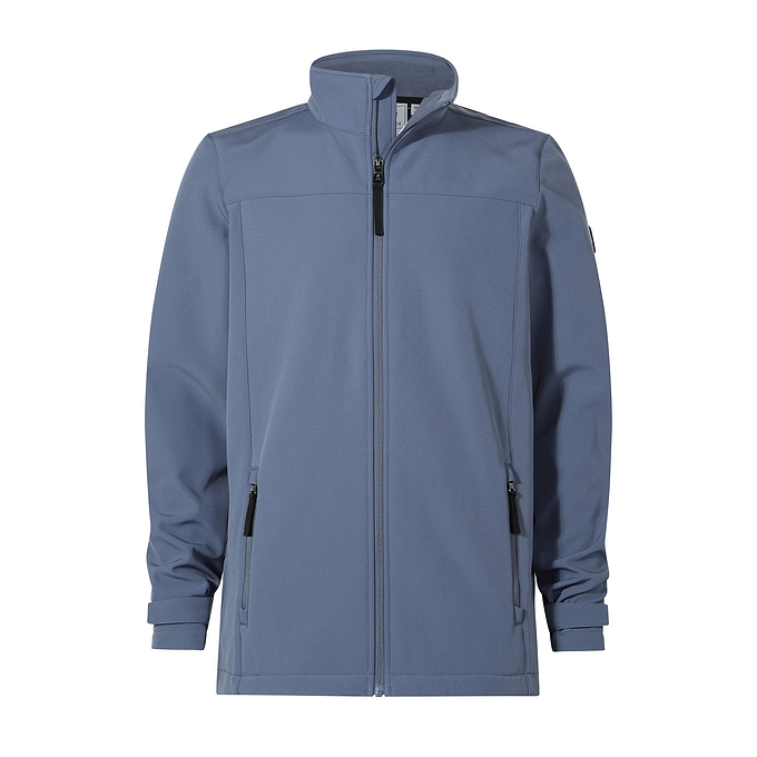 Feizor Mens Shower Resistant Softshell Jacket - Smokey Blue