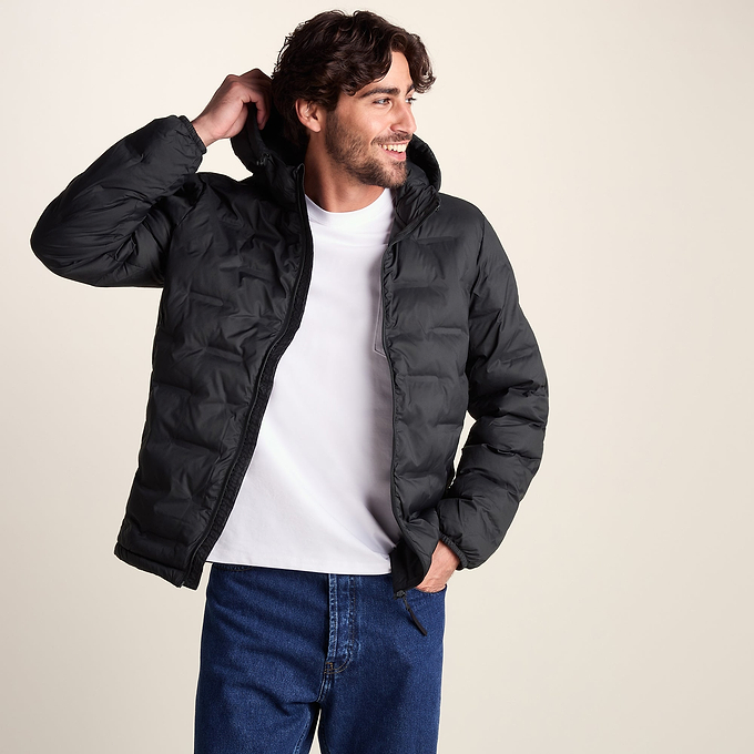 Fender Mens Shower Resistant Insulated Jacket - Black