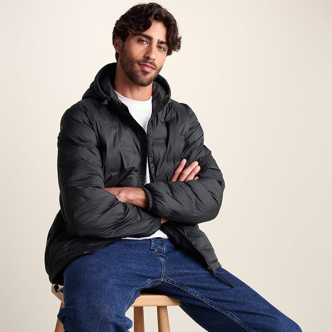 Fender Mens Shower Resistant Insulated Jacket - Black