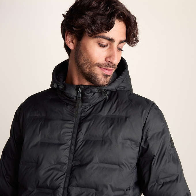 Fender Mens Shower Resistant Insulated Jacket - Black