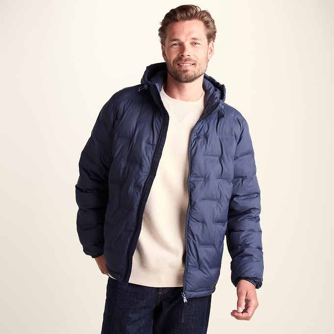 Fender Mens Shower Resistant Insulated Jacket - Dark Indigo