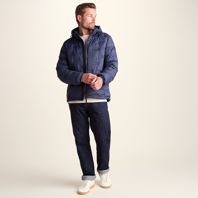 Fender Mens Shower Resistant Insulated Jacket - Dark Indigo