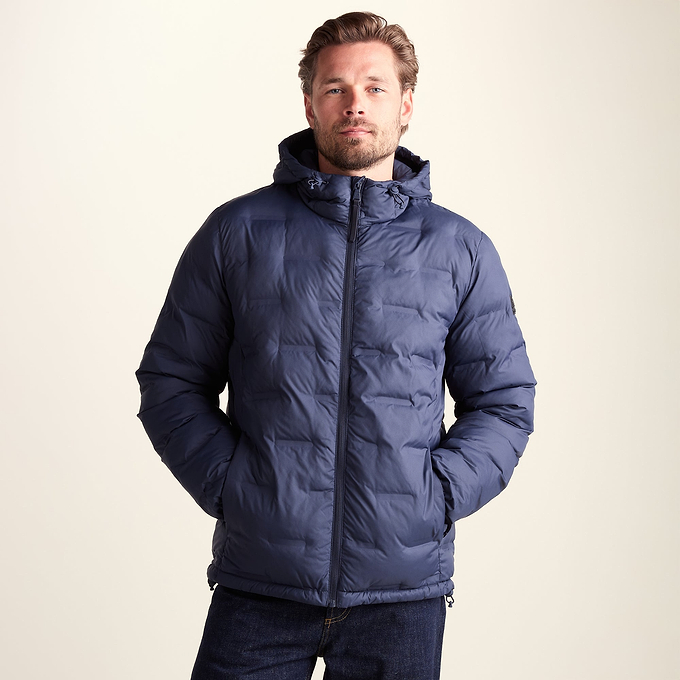Fender Mens Shower Resistant Insulated Jacket - Dark Indigo
