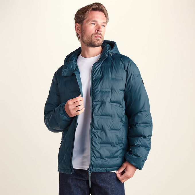 Fender Mens Shower Resistant Insulated Jacket - Petrol Green